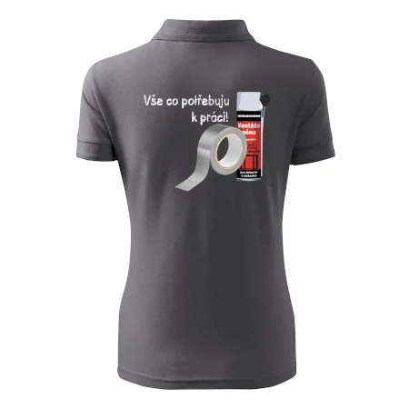 Pěna  a páska - vše co potřebuji k práci