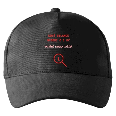 Bilance nesedí o 1 Kč