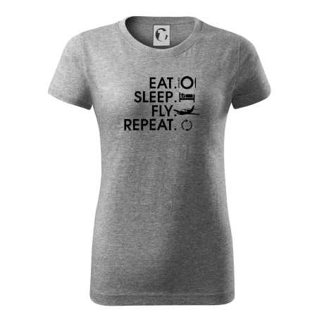 Eat sleep fly repeat