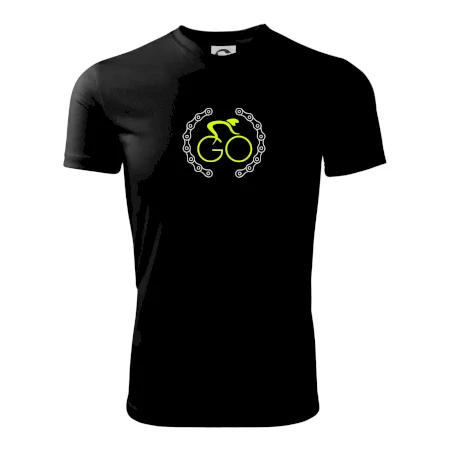 GO cyklista (fluo potisk)