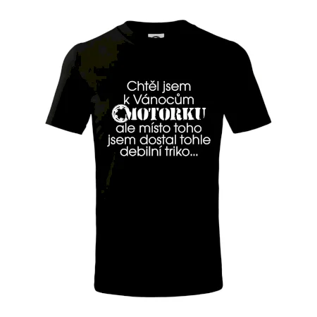 Chtěl / chtěla jsem dostat motorku - Vánoce