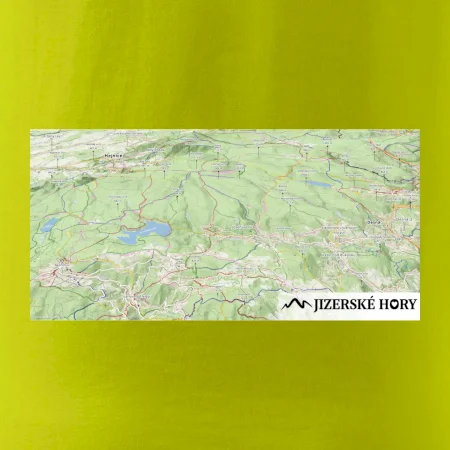 Jizerské hory mapa