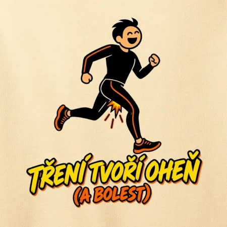 Běžecké tření tvoří oheň