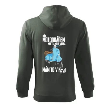 Být motorkářem nebyla moje volba skútr