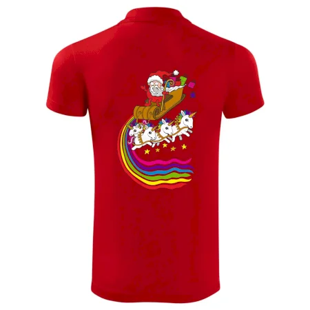 Santa a jednorožci (Pecka design)