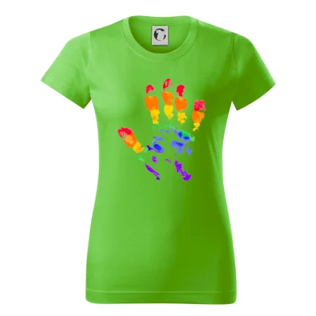 LGBT hand print