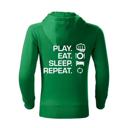 MMA eat sleep repeat