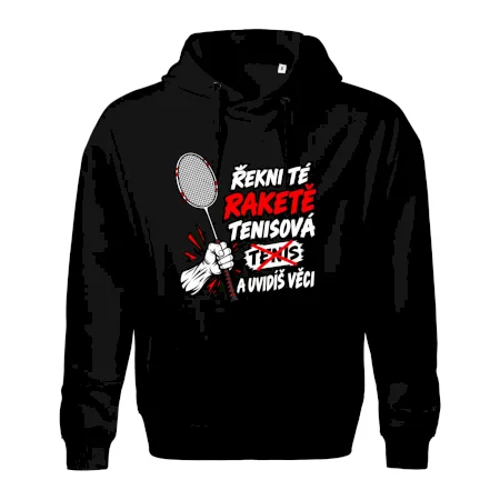 Badmintonová raketa není tenisová