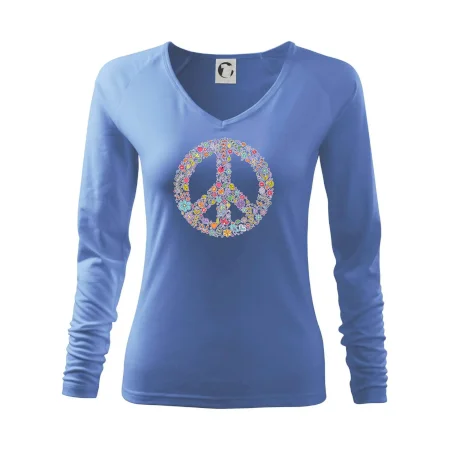 Peace symbol lístečky