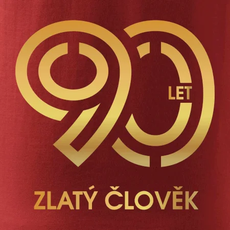 90 let zlatý člověk