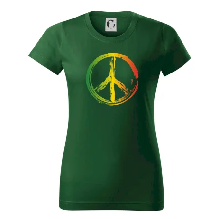Peace symbol paint