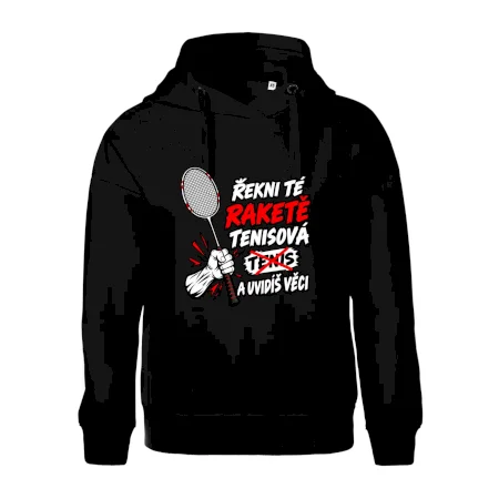 Badmintonová raketa není tenisová