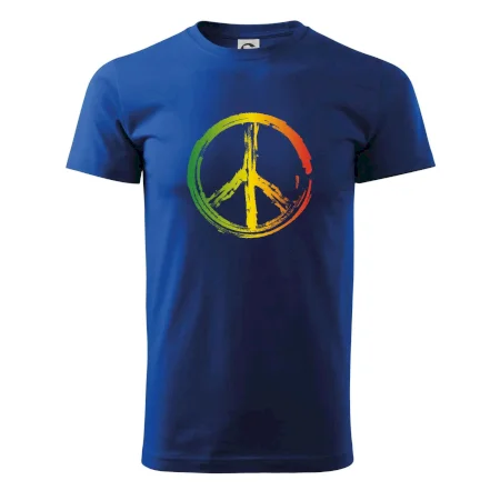 Peace symbol paint