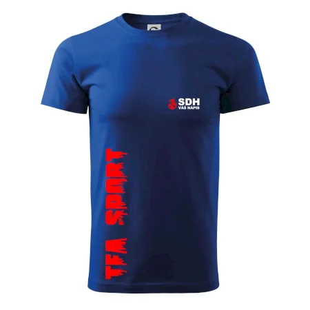 TFA Sport SDH (červený oheň) - Vlastní nápis