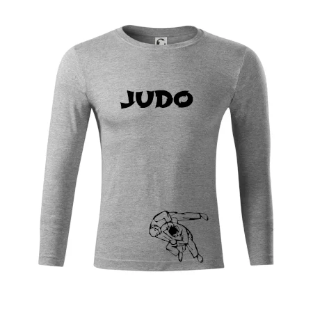 Judo nápis + postavy