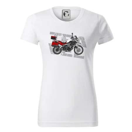 Cestovní enduro červená