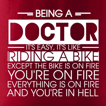 Being a doctor - bike