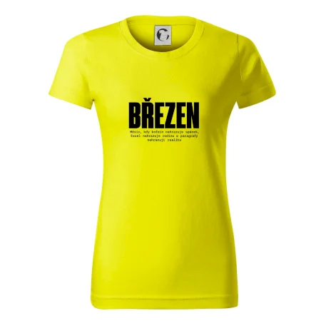 Březen kofein místo spánku