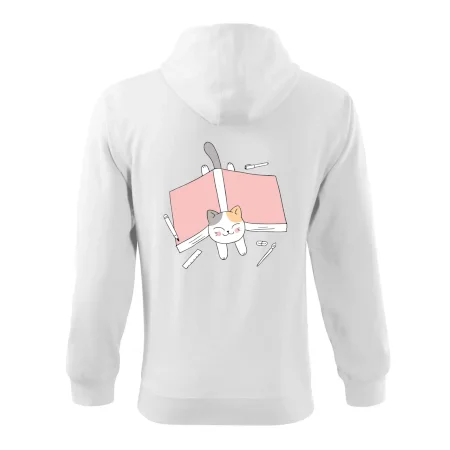 Učení na státnice kočka