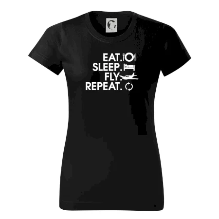 Eat sleep fly repeat