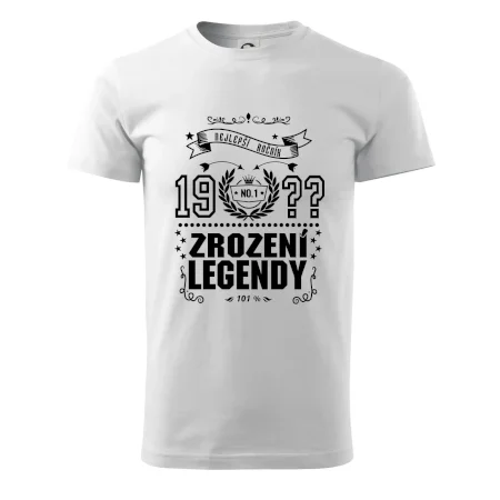 Zrození legendy - pro všechny - vlastní letopočet