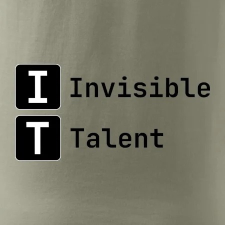 IT Nápis Invisible Talent