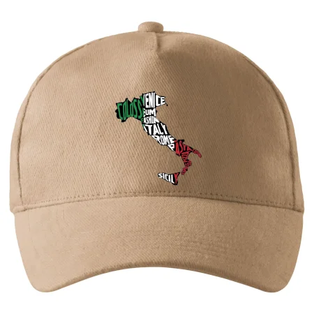 Mapy - názvy měst - Italie