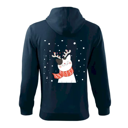Kočka se sobími rohy