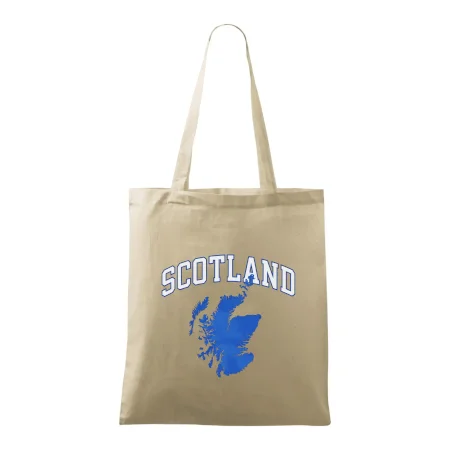Scotland nápis s mapou