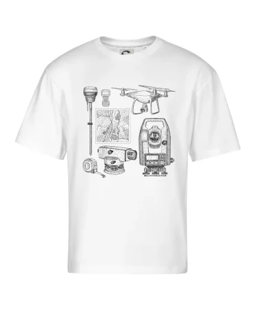Geodet teodolit dron