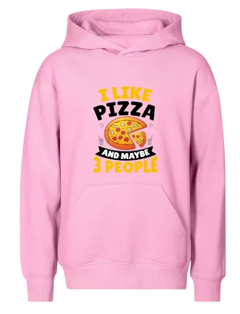 I like pizza and maybe 3 people