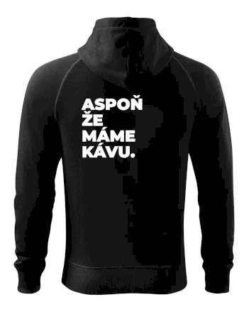 ASPOŇ ŽE MÁME KÁVU.