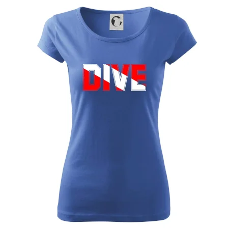 Dive nápis vlajka