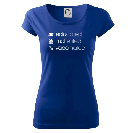 Educated motivated vaccinated