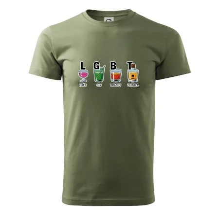 LGBT -  Likér, Gin, Brandy, Tequila