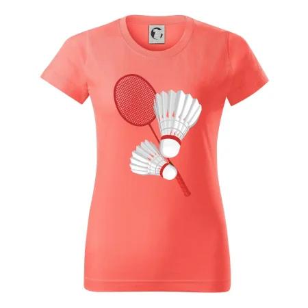 Badminton - pálka a košík