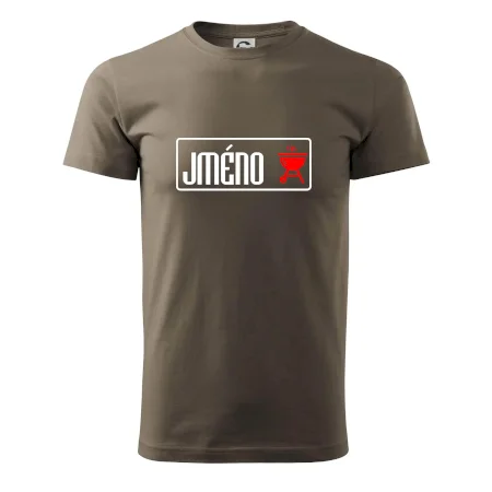 Triko na grilování s vlastním jménem