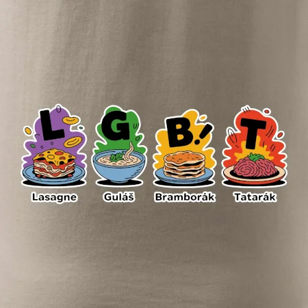 LGBT - Lasagne, Guláš, Bramborák, Tatarák