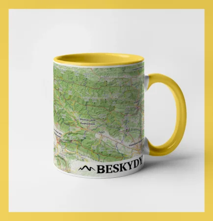 Hrnek - Beskydy mapa