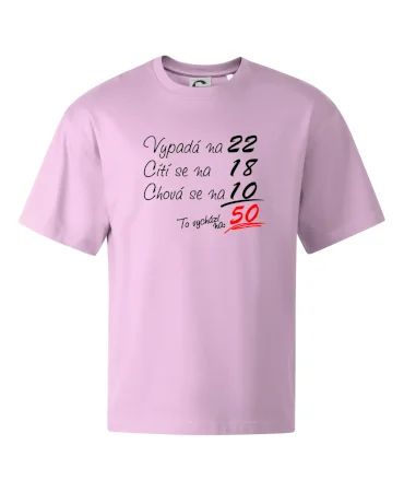 Vypadá, cítí se, chová se - 50 let