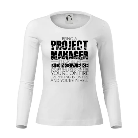 Being A Project Manager - bike