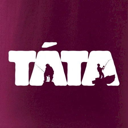 Táta nápis - rybář