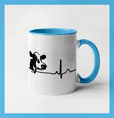 Kráva EKG