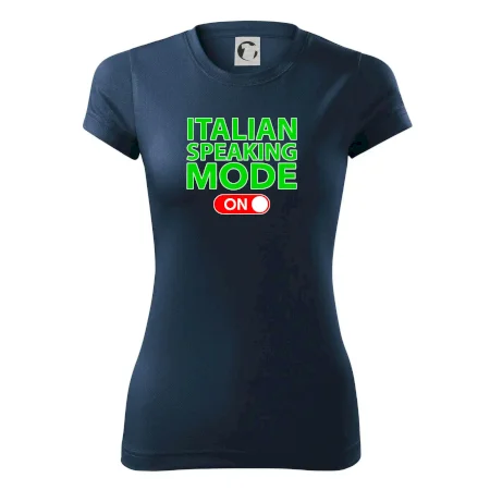 Italian speaking mode - ON