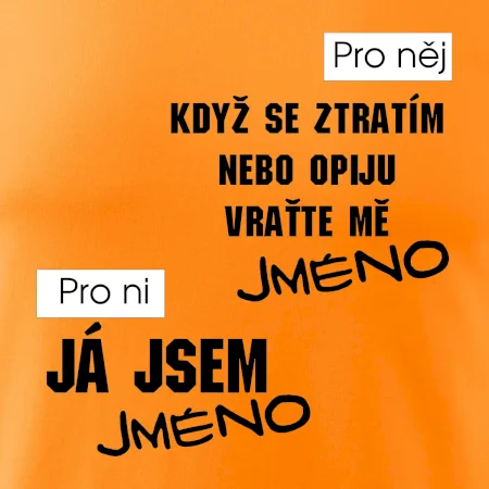 Když se ztratím vraťte mě / Já jsem
