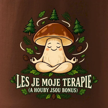 Les je moje terapie, houby jsou bonus