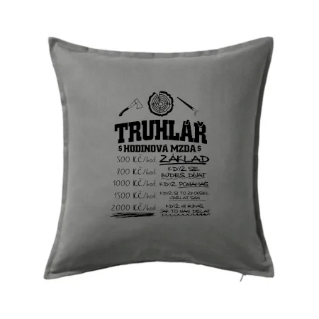 Hodinová mzda truhlář