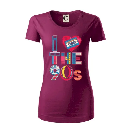 I love 90s - srdce a kazeta