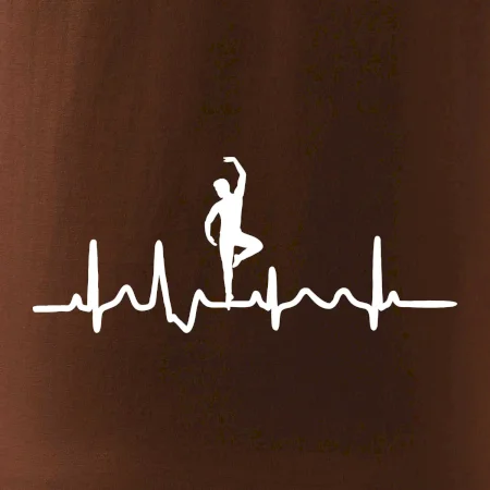 EKG tanečník muž