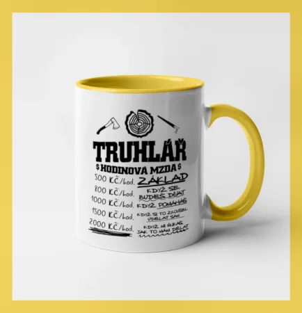 Hodinová mzda truhlář